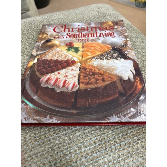 Hardcover Christmas with Southern Living 1999 cookbook - Picture 2 of 5